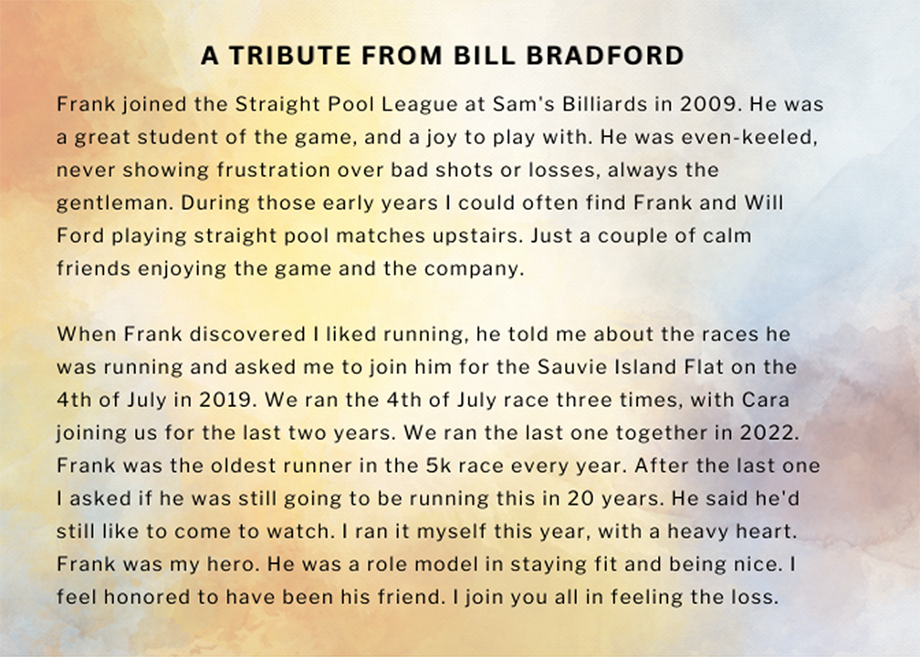 090 -  Bill Bradford Tribute